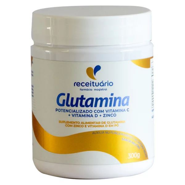Glutamina + vit C + vit D + zinco