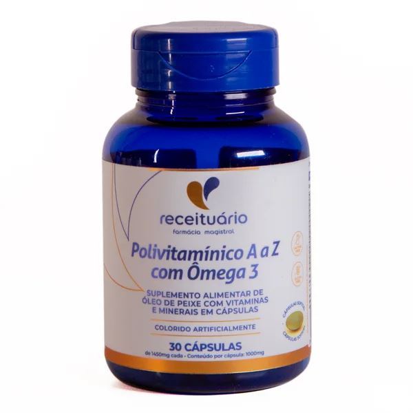 Polivitamínico A a Z com Omega 3
