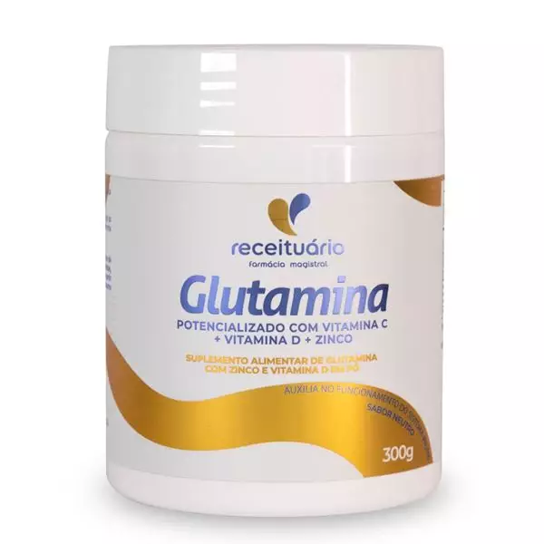 Glutamina + vit C + vit D + zinco